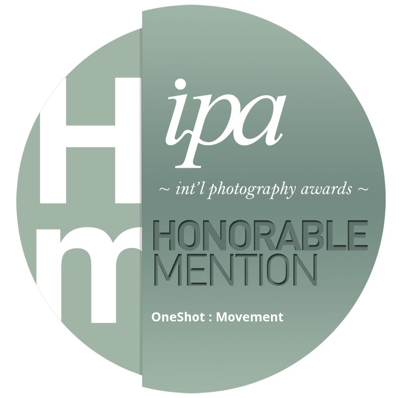 International Photography Awards Honourable Mention seal for OneShot Movement