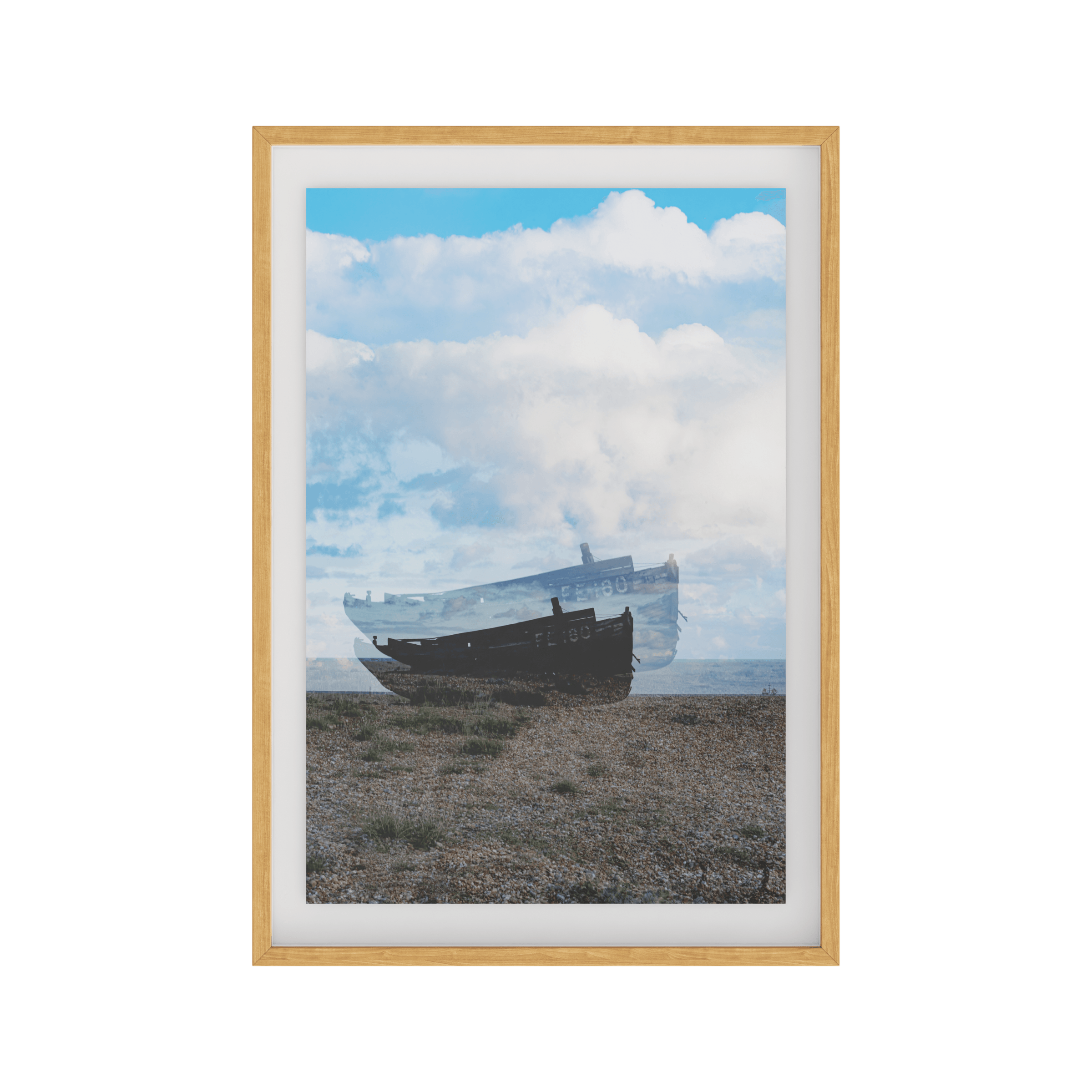 A Boat Twice - Edition X framed view 1