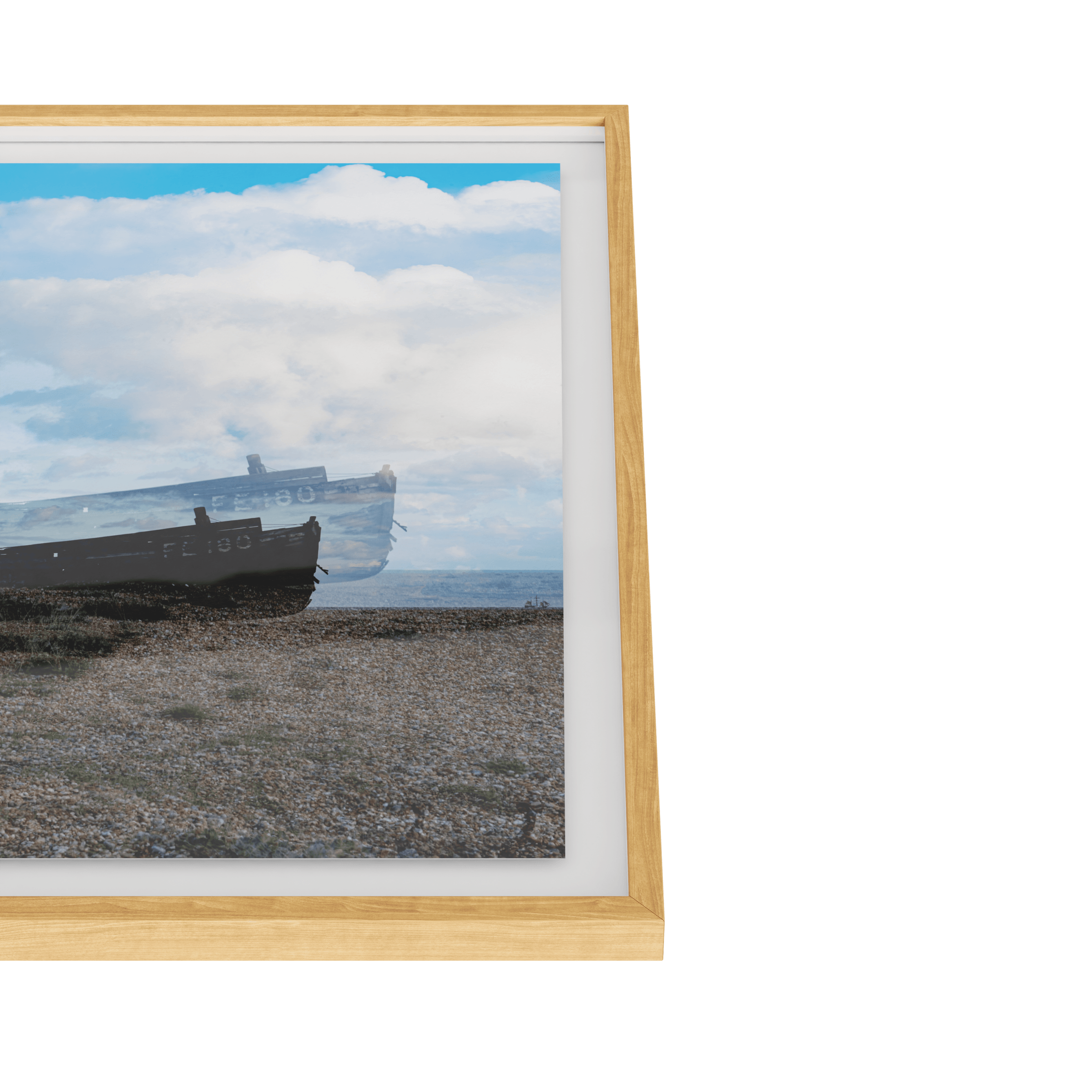 A Boat Twice - Edition X framed view 6
