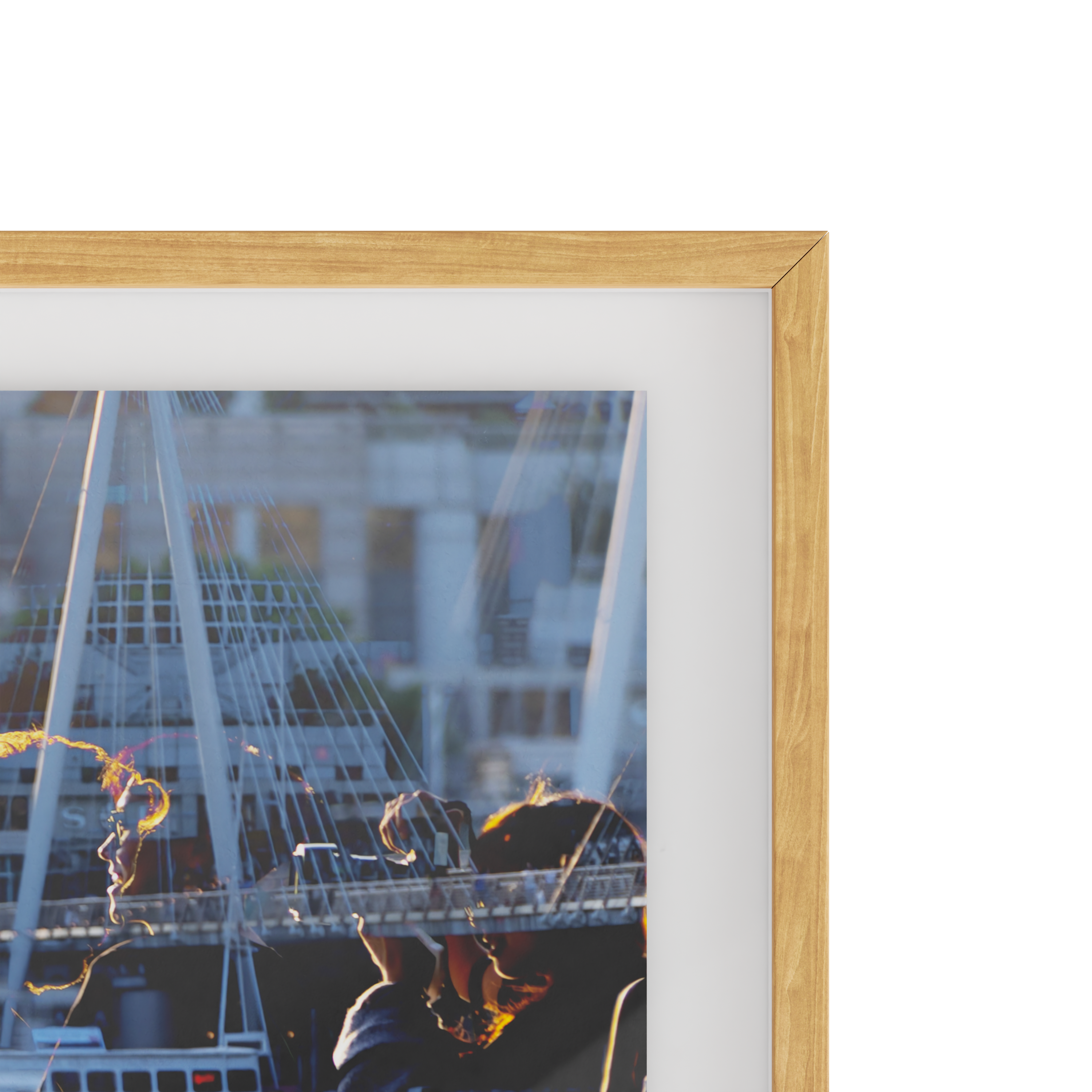 Holding Light - EditionX framed view 5