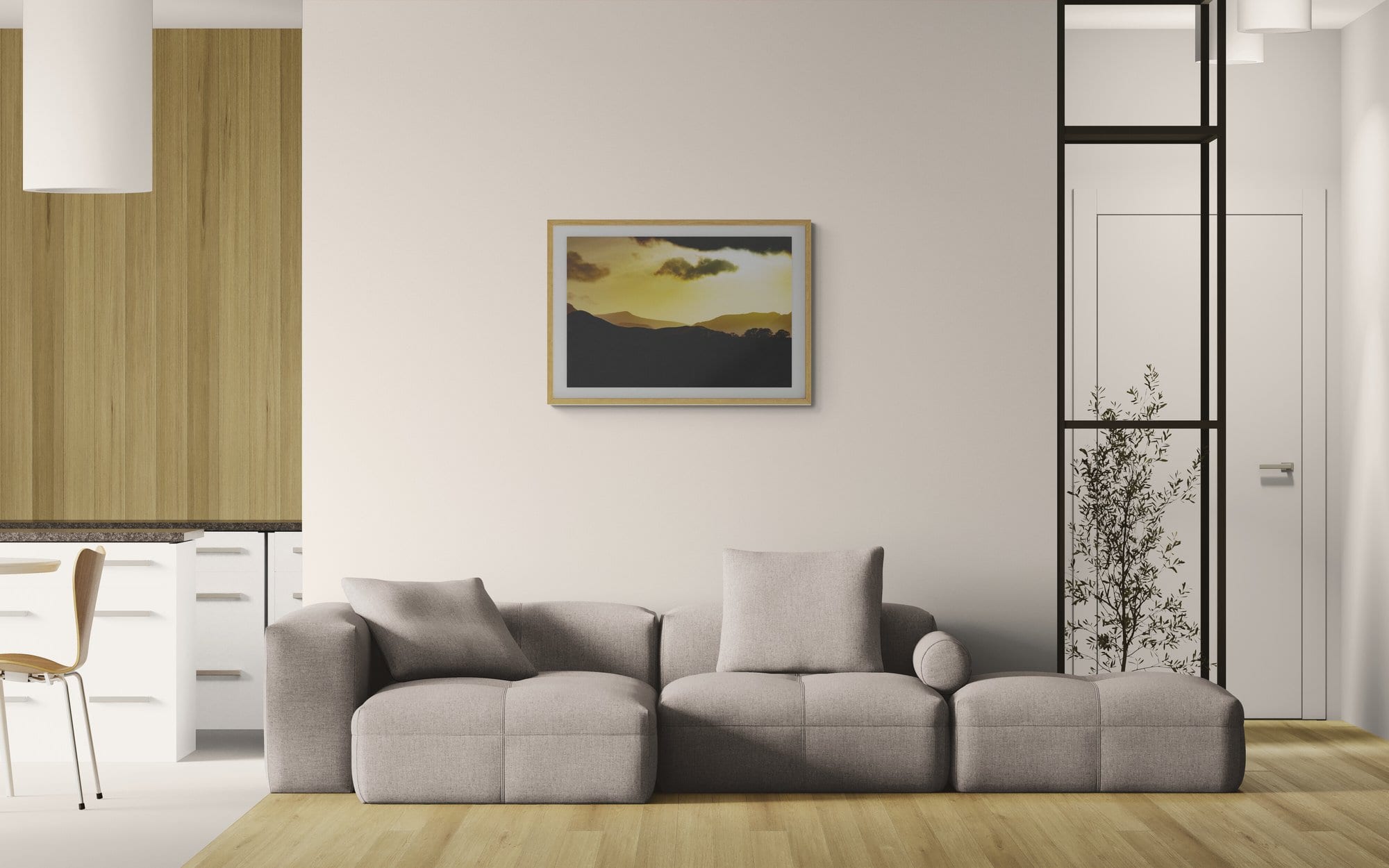 Stillness of Gold - in-situ view 1